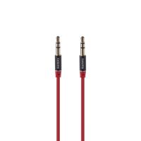 Кабель AUX Remax 3,5"-3.5" 1m Red (RL-L100)