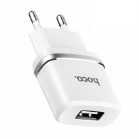 Зарядное устройство Hoco C11 White 1USB (1A)