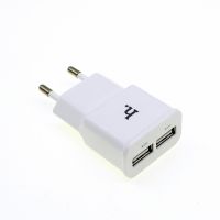 Зарядное устройство Hoco UH202 Smart 2USB  White (2.1A)